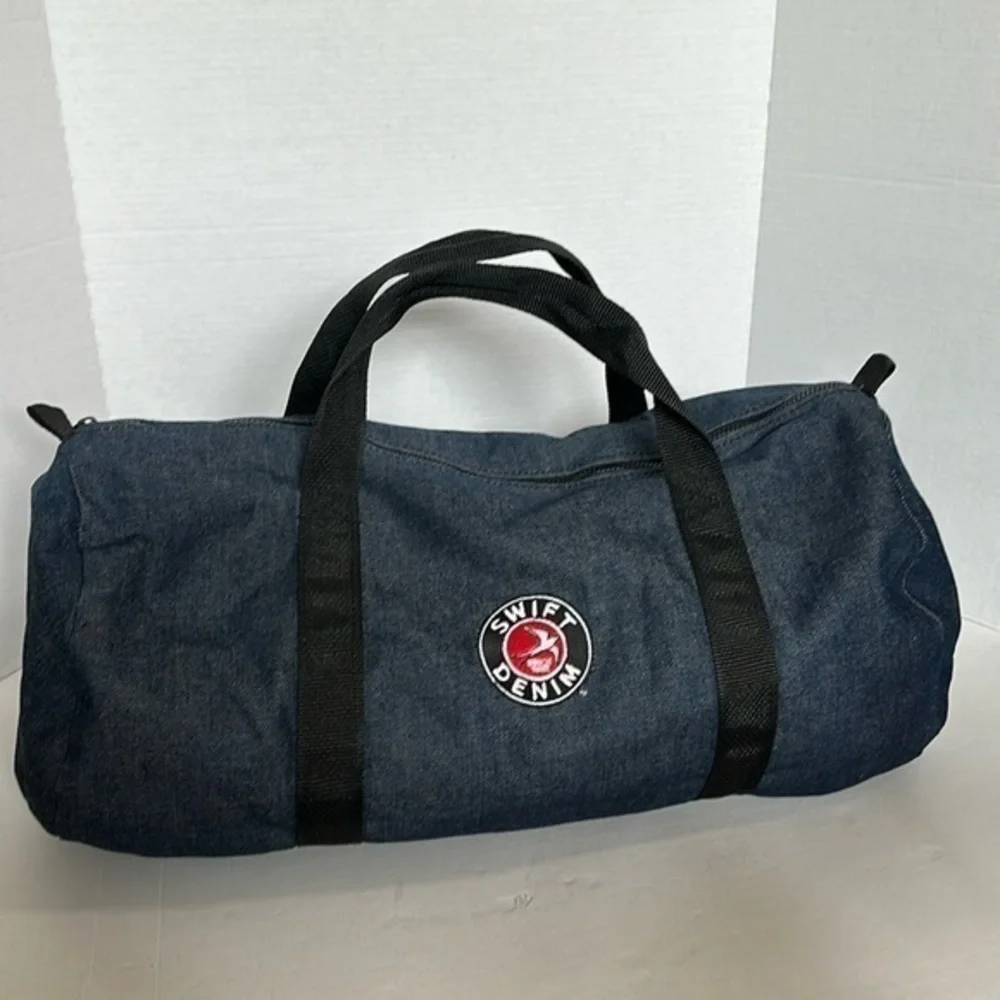 Swift Denim denim duffel bag NWOT